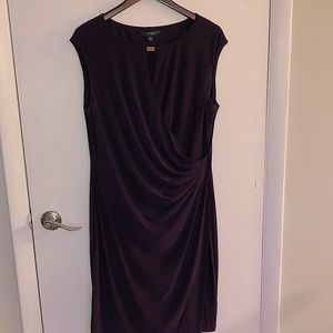 Lauren by Ralph Lauren purple dress, 16